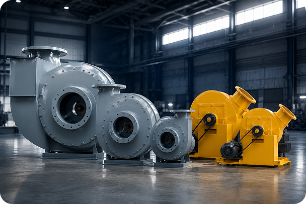 Industrial PP and FRP Centrifugal Blowers